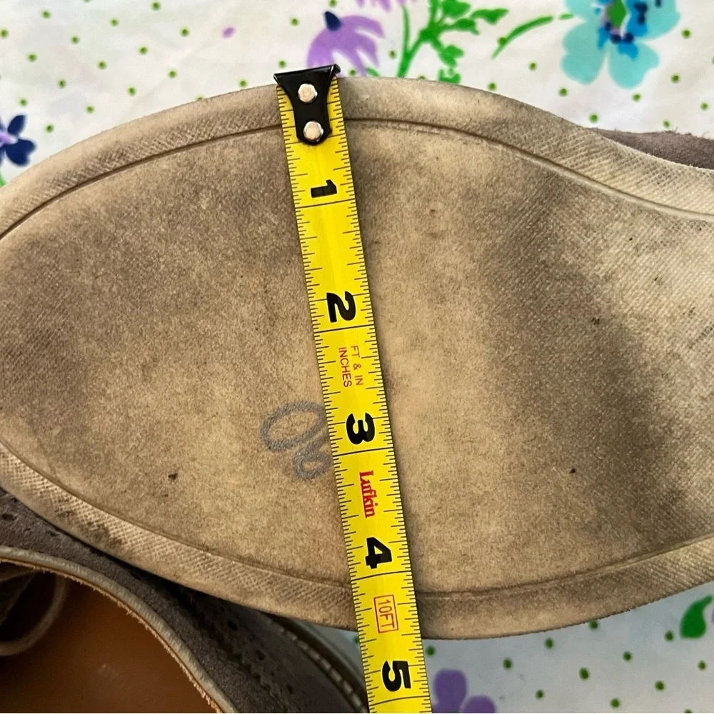 LA CANADIENNE Suede Lace Up Oxford Dress Shoes - 43